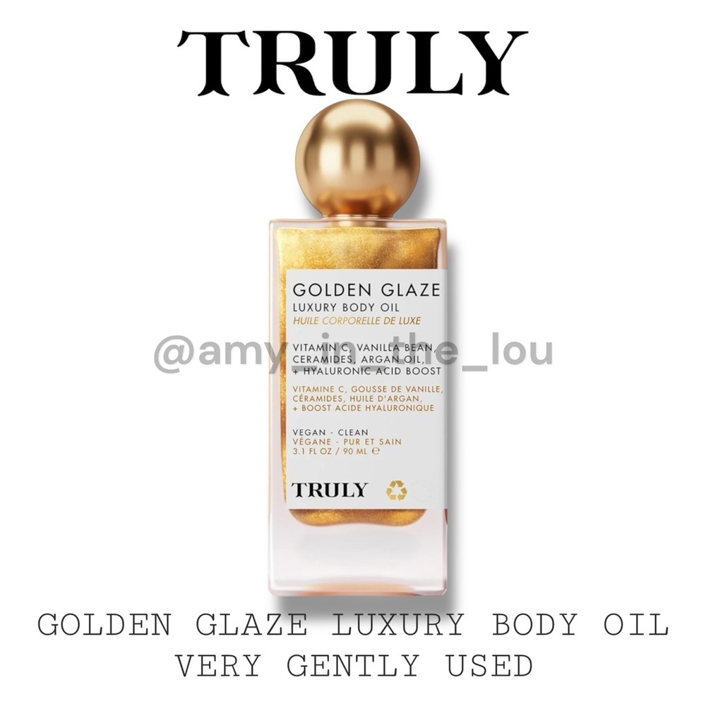 Truly Golden Glaze Luxury Body Oil - very gently used